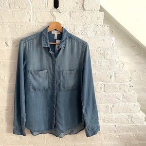 Bella Dahl Chambray/denim shirt